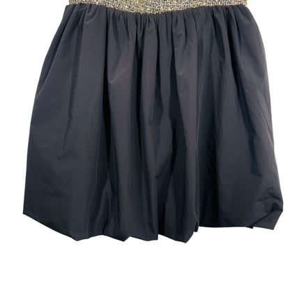 Tweed Top Bubble Hem