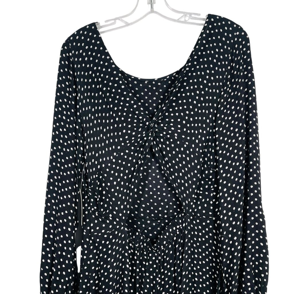 Dot Cut Out Back NWT