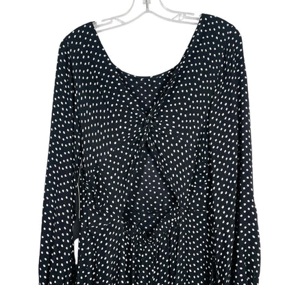 Dot Cut Out Back NWT