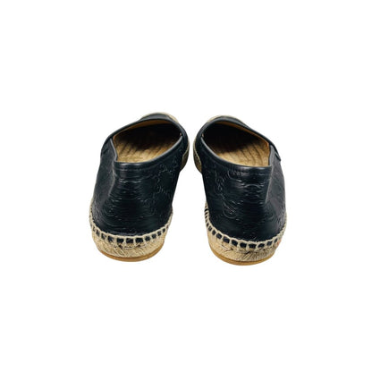 Leather Logo Espadrilles