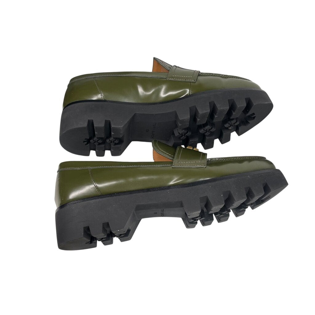 Lug Sole Logo Loafers