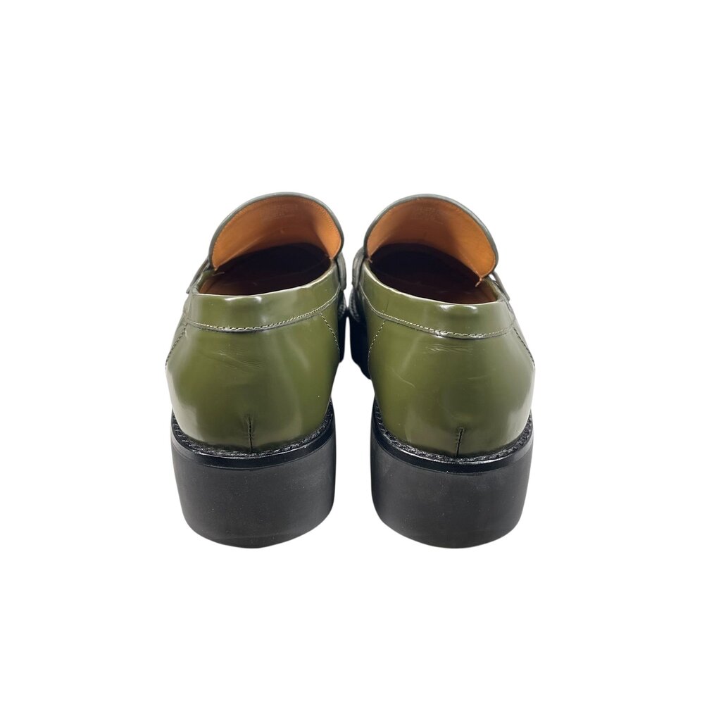 Lug Sole Logo Loafers