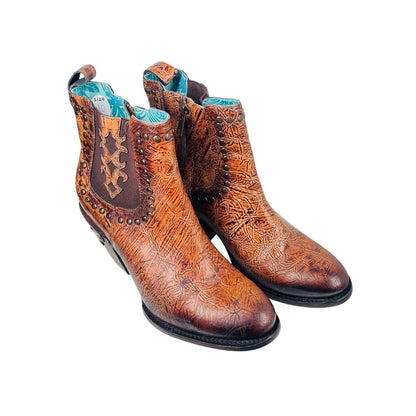 Ankle Cowboy W/Studs NEW