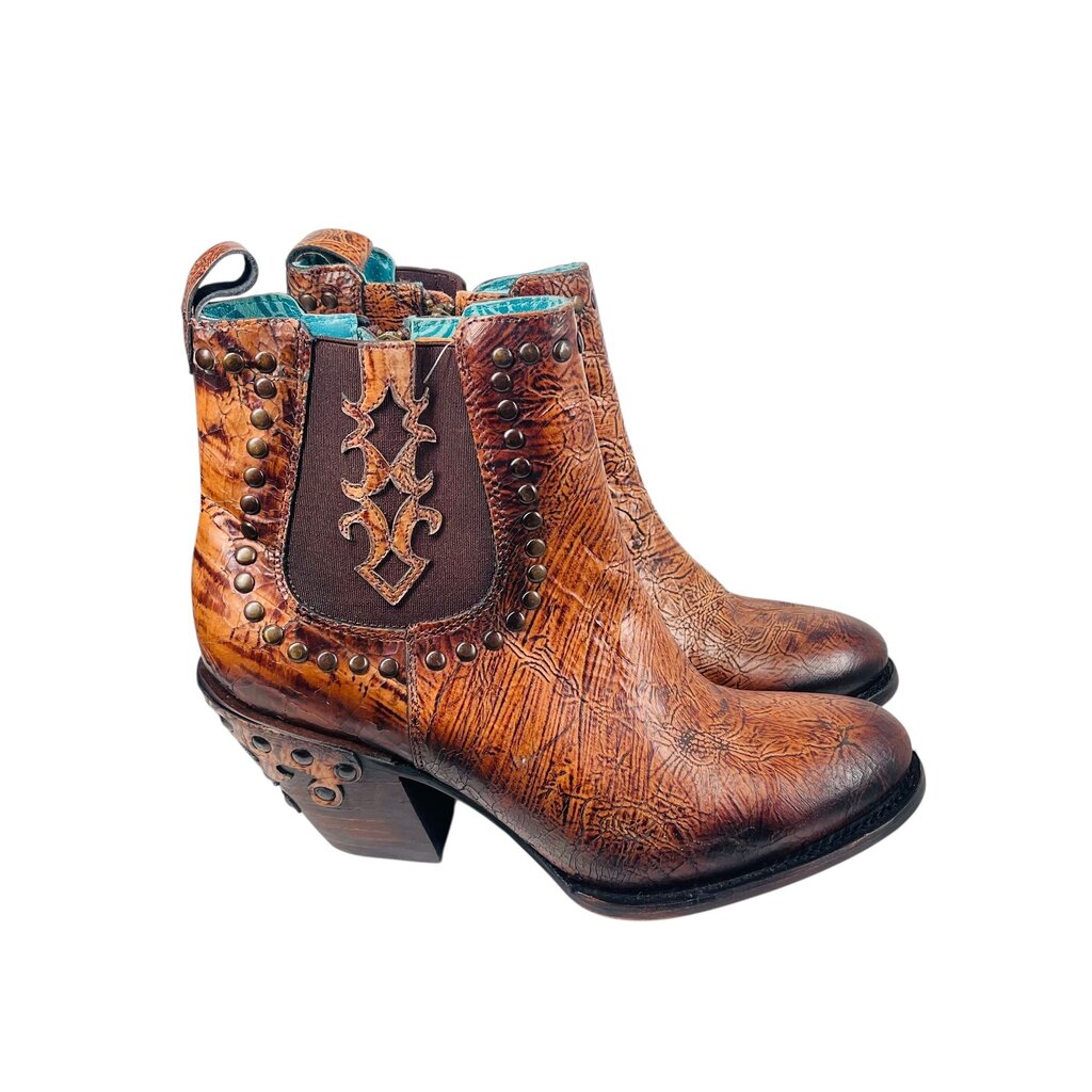 Ankle Cowboy W/Studs NEW