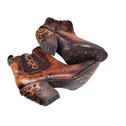 Ankle Cowboy W/Studs NEW