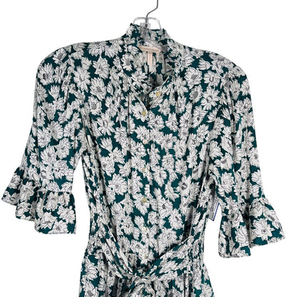 Floral Tie Front