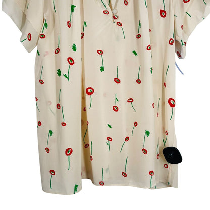 Floral Vnk Tiered Sleeve