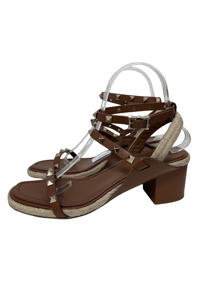 Studded Sandals W/Heel