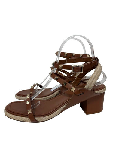 Studded Sandals W/Heel