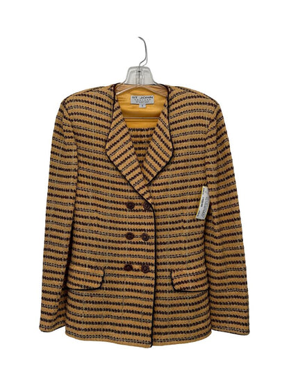 Dbl Brst Stripe Jacket/Skirt