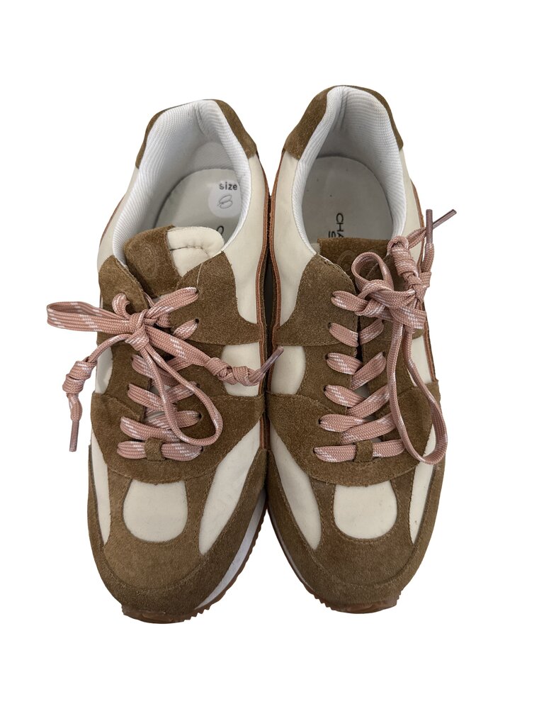 Suede/Nylon Sneakers
