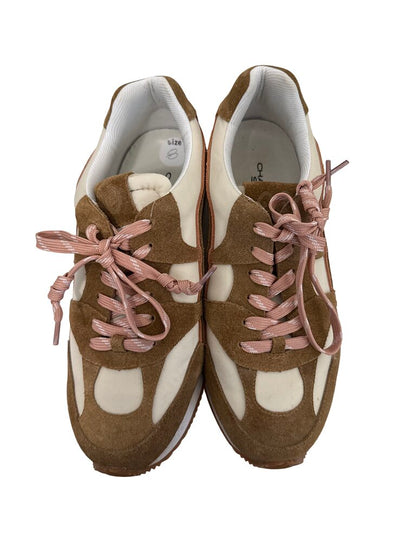 Suede/Nylon Sneakers