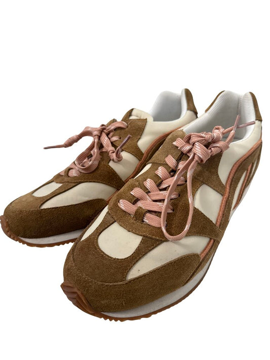 Suede/Nylon Sneakers