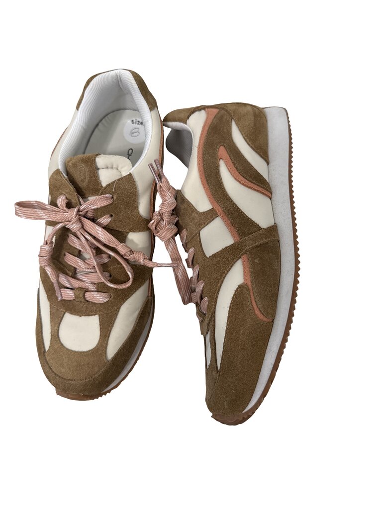 Suede/Nylon Sneakers