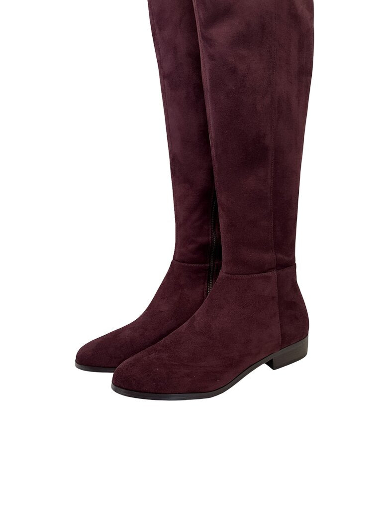 Suede Flat Tall