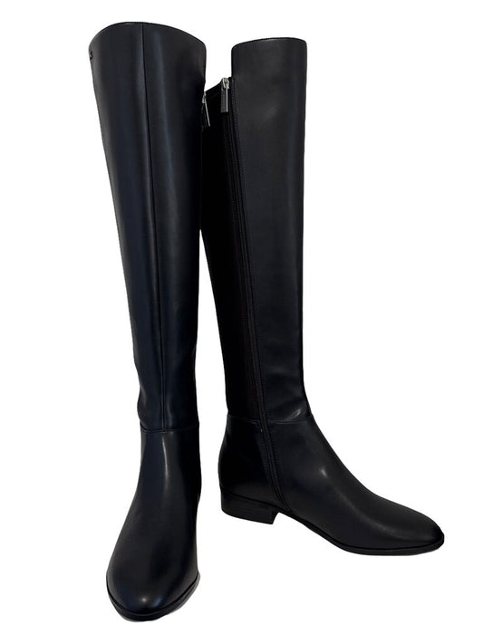 Leather/Stretch Flat Tall