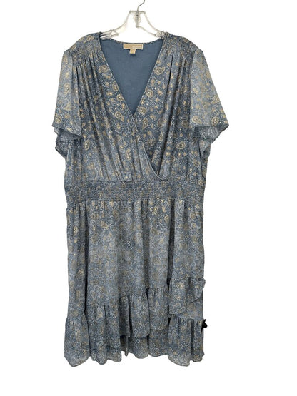 Smocked Tiered Paisley