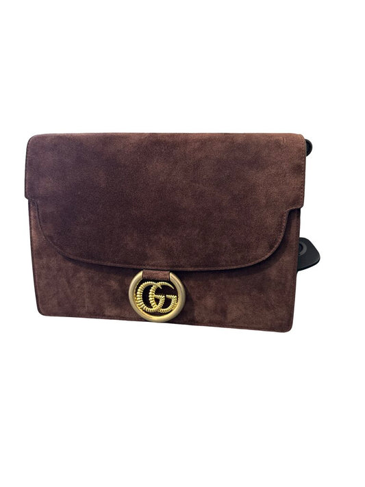 Suede Gold Hardware