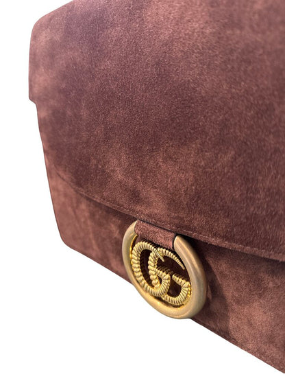 Suede Gold Hardware