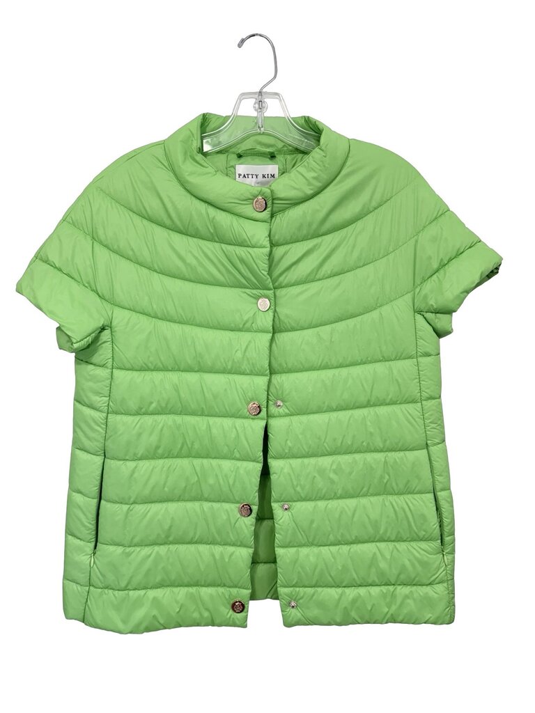 Quilted S/S Snap Front