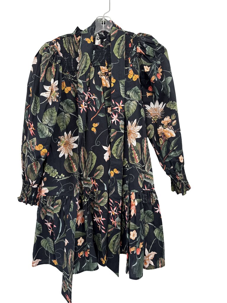 Floral Smocked W/Belt NWT