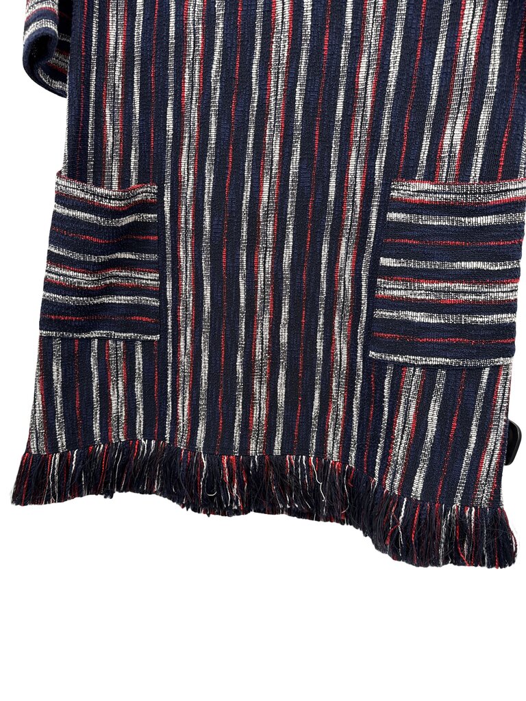 Textured Stripe W/Fringe NWT