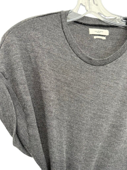 Ruched W/Ruffle Sweater