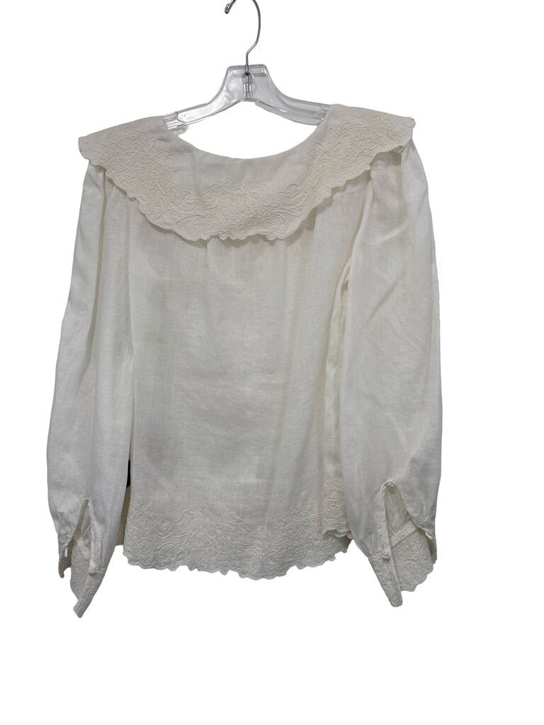 Lace Trim Blouse