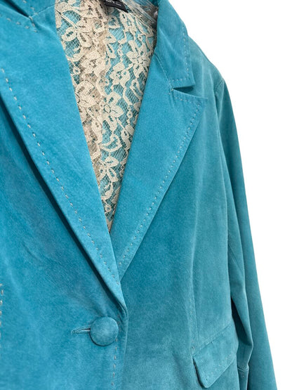 Suede 1 Button