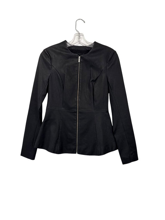 Leather Peplum NWT
