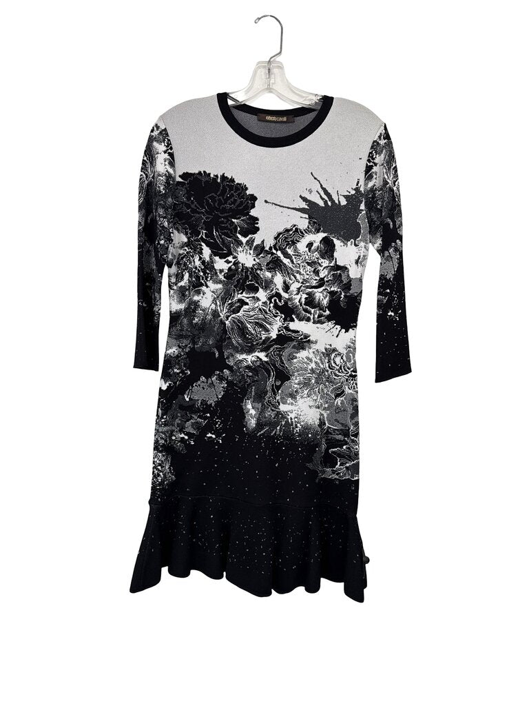 Floral Knit W/Flounce