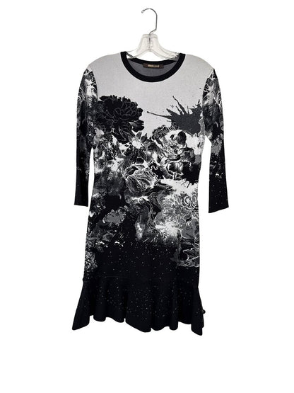 Floral Knit W/Flounce