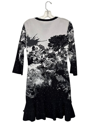 Floral Knit W/Flounce