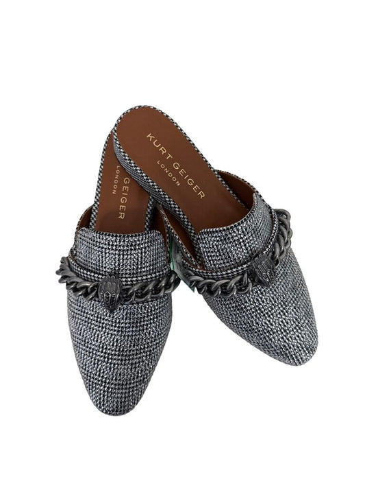 Rhinestone Flat Mule