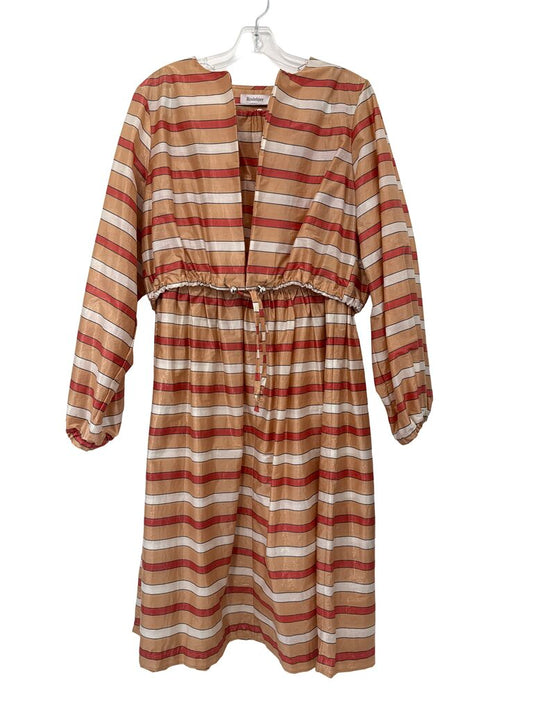 Stripe Jacket/Long Skirt