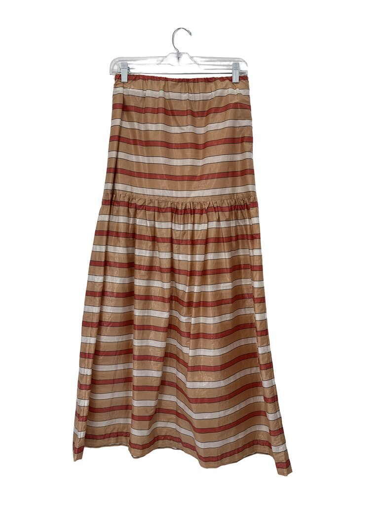 Stripe Jacket/Long Skirt