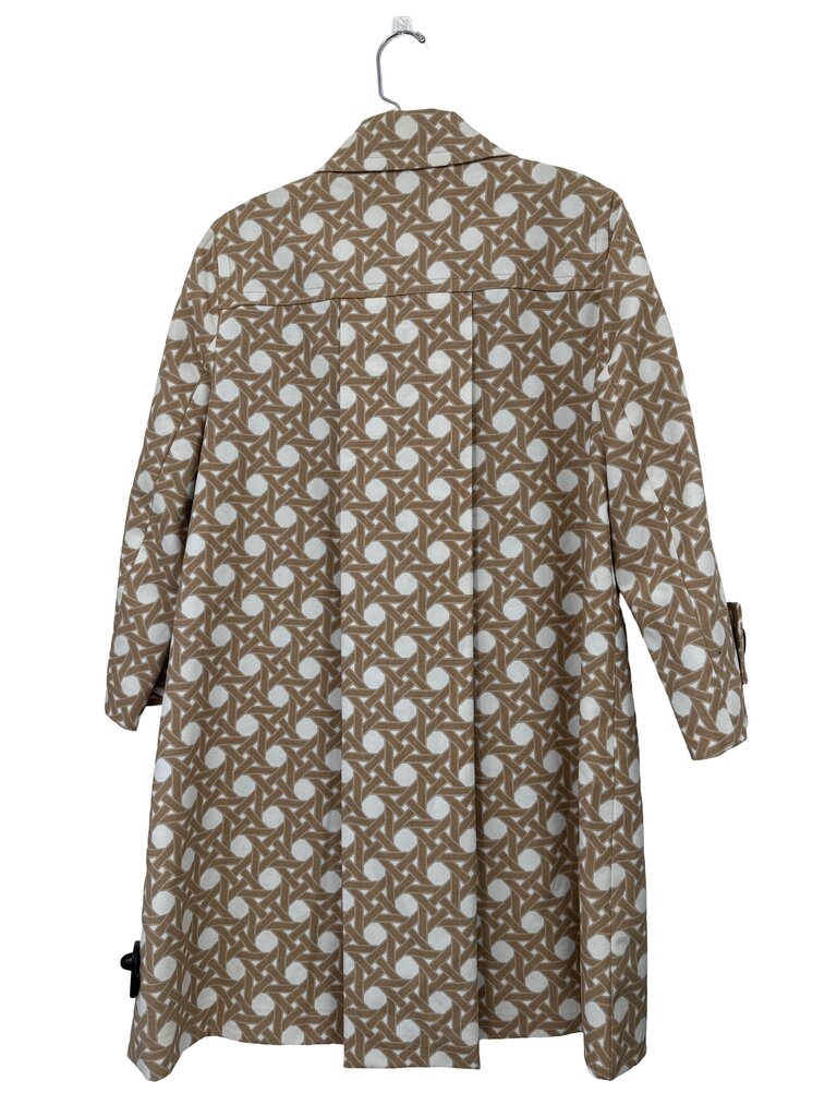 Basketweave Print 3/4 Length