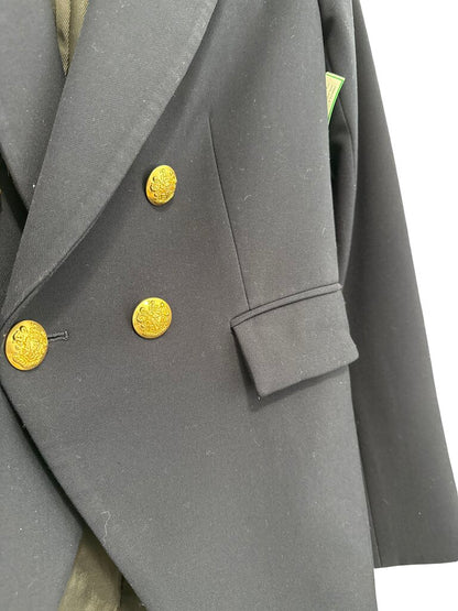 Double Brst Gold Buttons