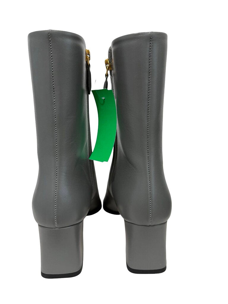 Leather Ankle W/Heel