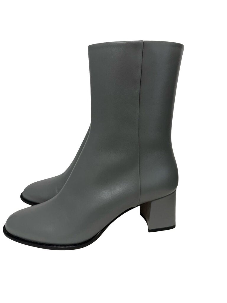 Leather Ankle W/Heel