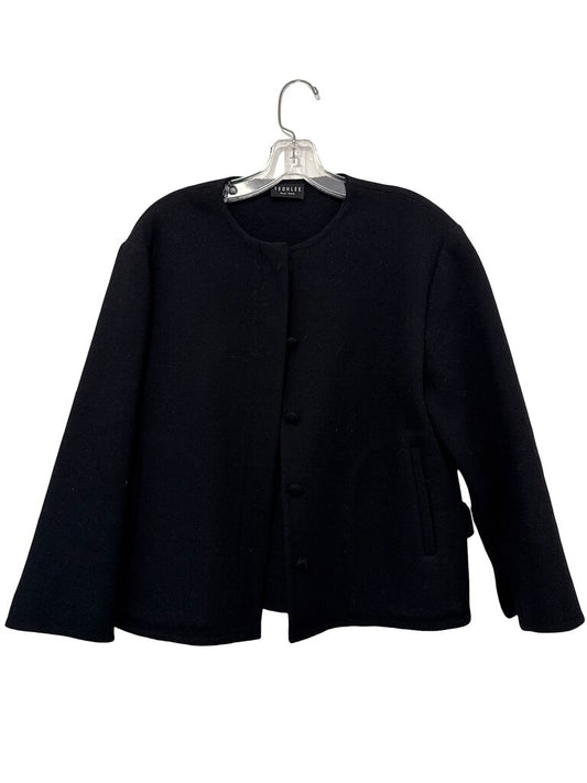 Wool Button Front Short
