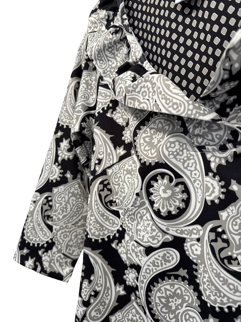Print Ruffled Vnk