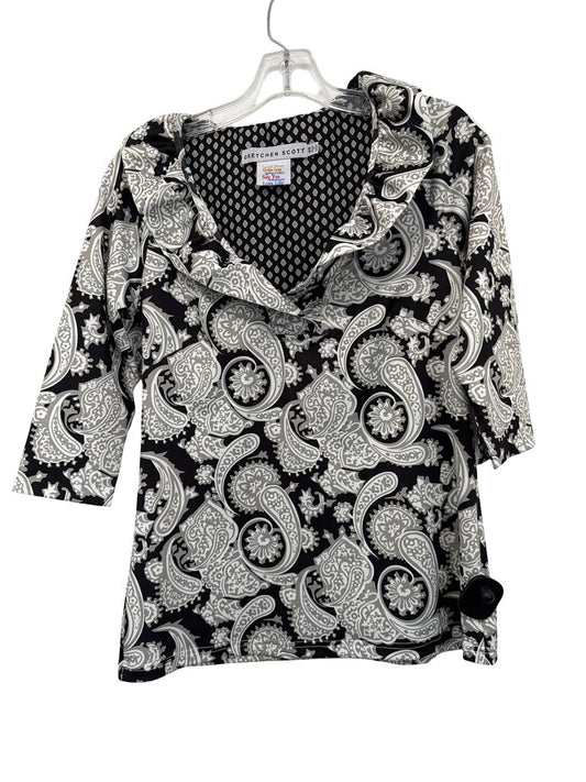 Print Ruffled Vnk