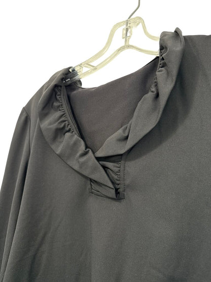 Ruffled Neck