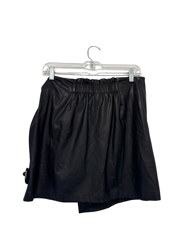 Faux Leather Wrap Mini