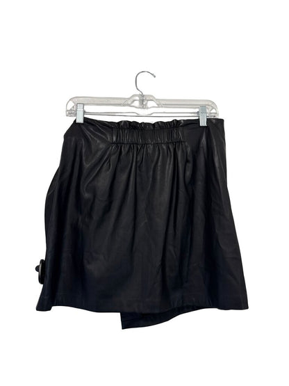 Faux Leather Wrap Mini