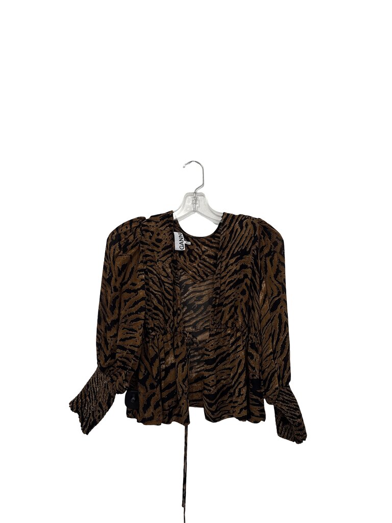 Animal Print Tie Back