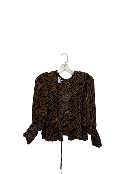 Animal Print Tie Back