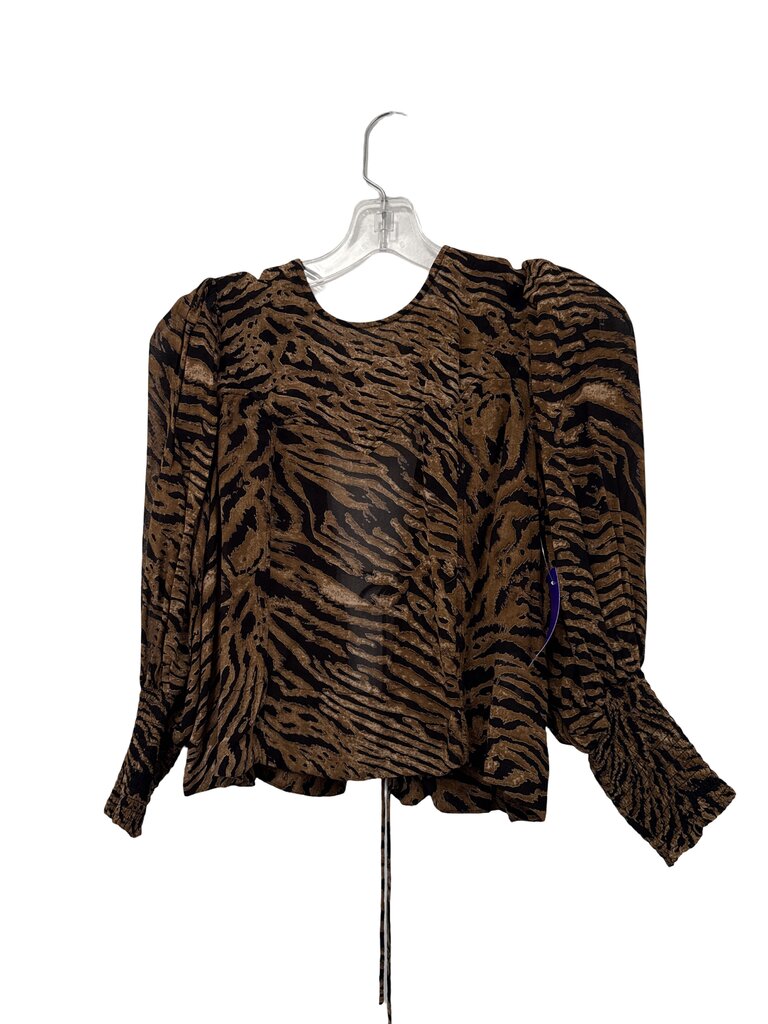 Animal Print Tie Back