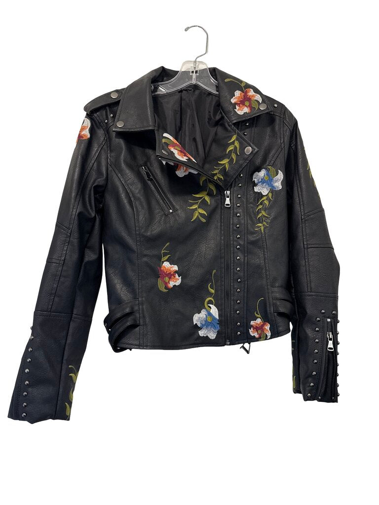 Embro Faux Leather Moto